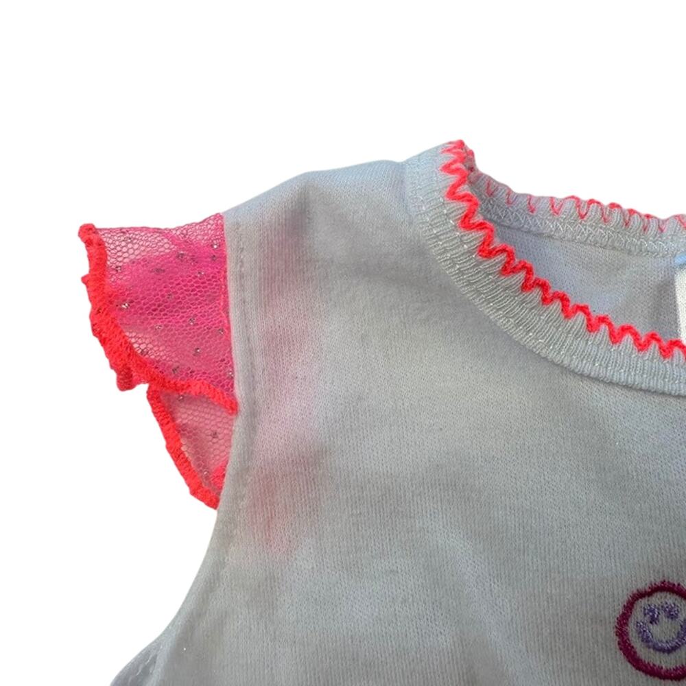 Baby Girls Pink Tutu Love Onesie Bodysuit 6-9 Months - Picture 3 of 10